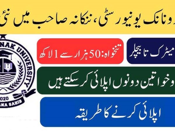 Baba Guru Nanak University Jobs 2025 Last Date