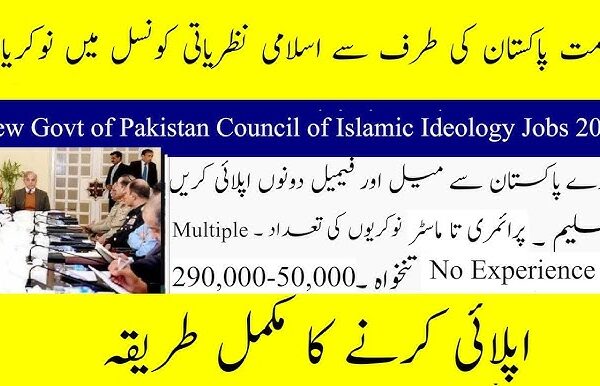 Council of Islamic Ideology Jobs 2025 www.cii.gov.pk