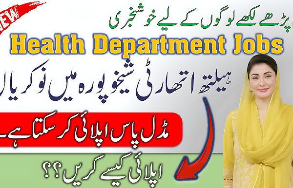 District Health Authority Sheikhupura Jobs 2025