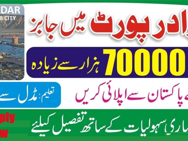 Gwadar Safe City Project Jobs 2025 jobportal.sit.gob.pk