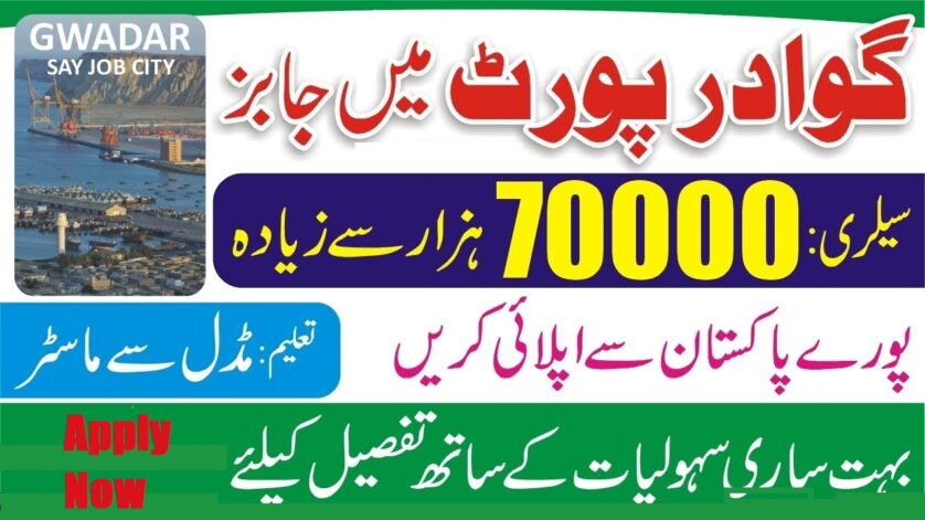 Gwadar Safe City Project Jobs 2025 jobportal.sit.gob.pk