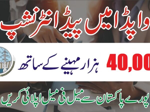 HESCO Internship Program 2025 Apply Online www.hesco.gov.pk