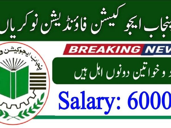 Punjab Education Foundation PEF Jobs 2025 Online Apply