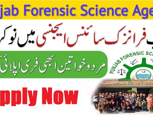 Punjab Forensic Science Agency Jobs 2025 pfsa.punjab.gov.pk