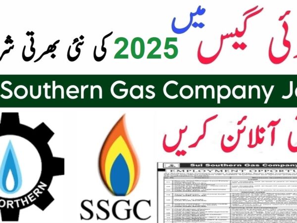 SSGC Jobs 2025 Online Apply Karachi www.ssgc.com.pk jobs