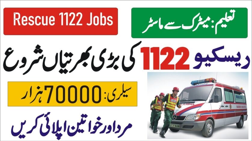 Rescue 1122 New Jobs 2025 www.ctspak.com