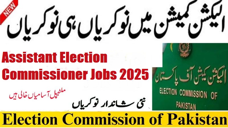 Assistant Election Commissioner Jobs 2025 www.ecp.gov.pk