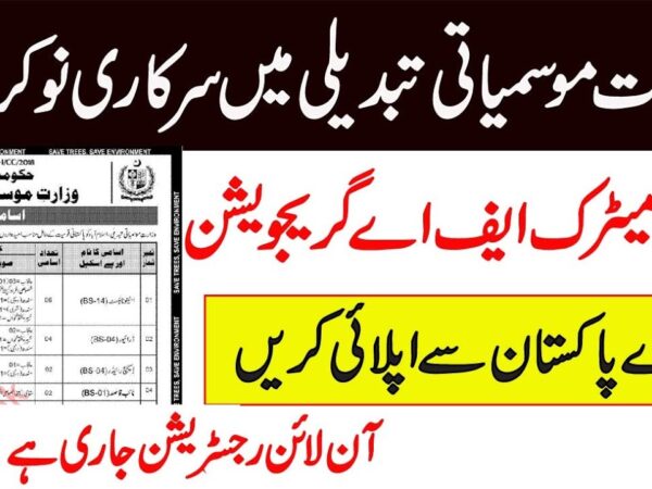 Ministry of Climate Change Jobs 2025