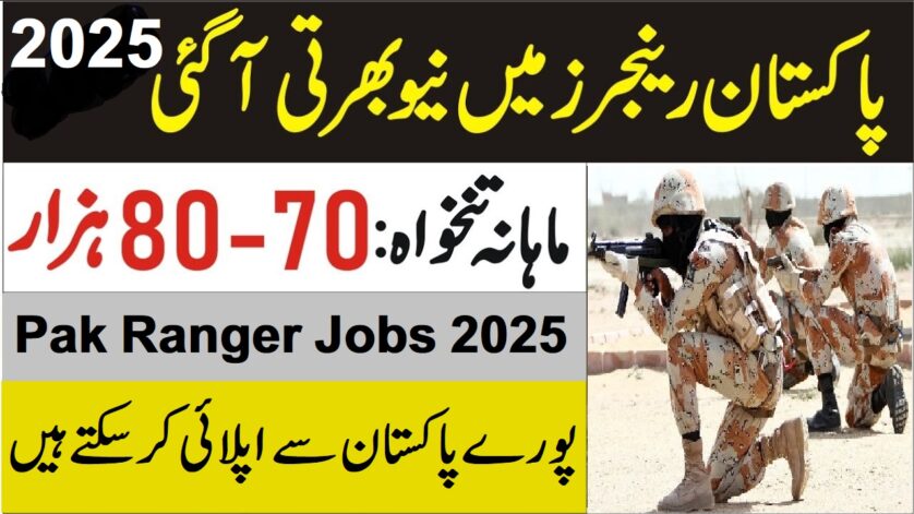 Pak Sindh Rangers Jobs 2025
