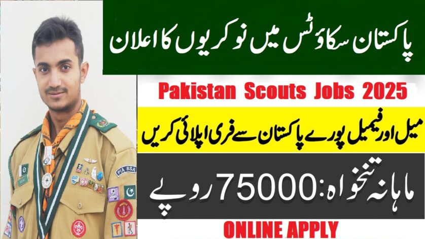 Pakistan Scouts Jobs 2025