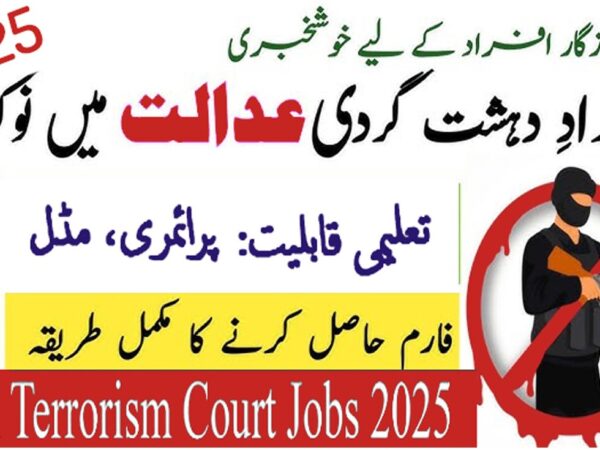 Anti Terrorism Court Jobs