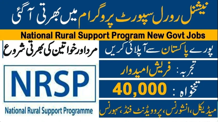 National Rural Support Program NRSP Jobs