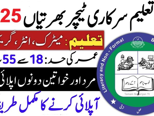 Non Formal Education Elementary School Teacher Jobs 2025