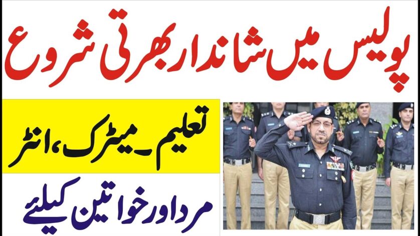 Punjab Police Telecommunication Department Jobs