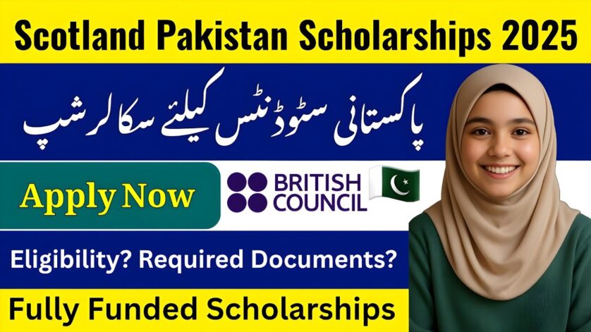 Scotland Pakistan Scholarships 2025 http://bit.ly/4lVP6sR