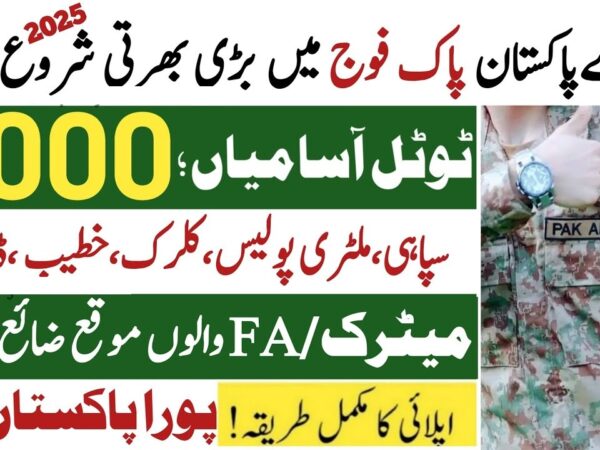 Pak Army Jobs 2025